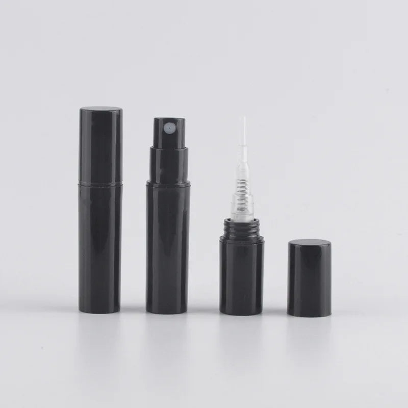 Wholesale 2ml 3ml Mini Plastic Perfume Bottles with Fine Mist Spray and Screen Printing for Travel Cosmetics Samples