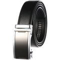 LY87363-1 Wholesale Price Custom Logo Automatic Buckle Belt Can Press LOGO Men's Belt Cowhide Belt Fashion Genuine Leather Belts