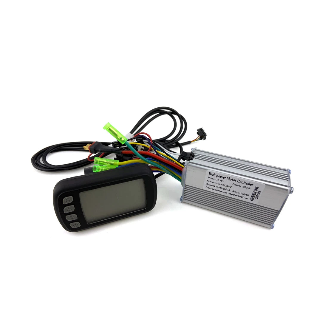 24V 36V 250W 350W Electric Bicycle Scooter Motor Speed Controller With LCD Display