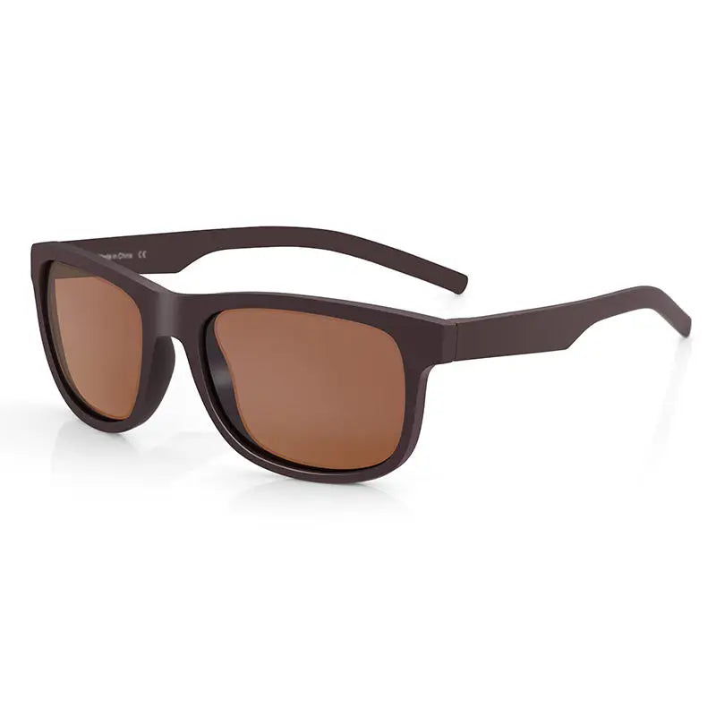 2024 TR 90 Custom Logo Ultra Light Retro Style Cycling Sunglasses Blue Black Square Rectangle UV 400 Polarized for Men Women MegaBDM