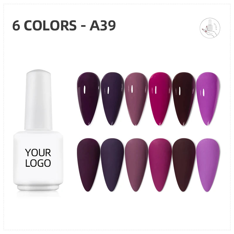 JTING Better Than Other Nail Supplies Nail Gel Polish Uv Gel OEM Custom Private Label logo Bottle Package  Professional Design