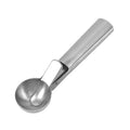 Custom Logo Stainless Steel Ice Cream Scoop with Trigger Dishwasher Safe Heavy Duty Metal Icecream Scope Spoon