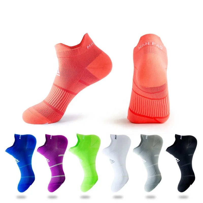 Wholesale Summer Breathable Trainer Socks Women Men Moisture Wicking Running Sport Ankle Socks