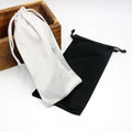Sparloo 4059 Black White Grey Two String Good Quality Sunglasses Package Print logo Custom Bag Sunglasses Micro Fiber Pouch