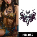Custom Waterproof Artificial Temporary 148x210mm Tattoo Sticker for Men and Women