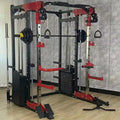 Snbo Home Body Building Cable Crossover Multi Functional Power Cage Squat Rack With Weight Lifting Training Gym Smith Machine