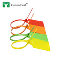 Wholesale Tamper-evident PP+PE Plastic Seal Tear-off Pull-through 250mm & 520mm for Railway Cars Truck Trailers & Containers