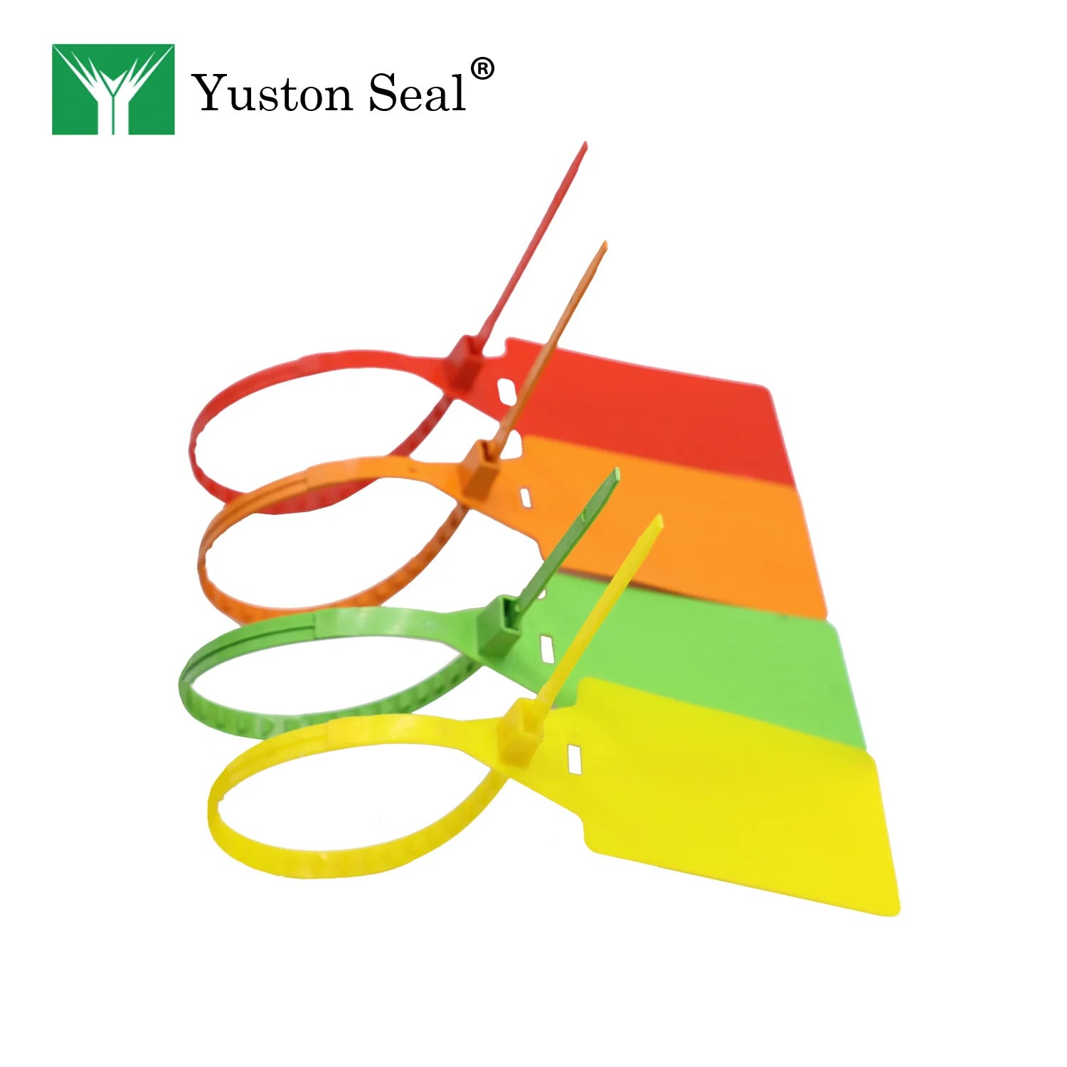 Wholesale Tamper-evident PP+PE Plastic Seal Tear-off Pull-through 250mm & 520mm for Railway Cars Truck Trailers & Containers