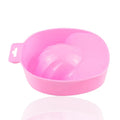 Manicure Bowl for Nail Polishing Softening Dead Skin Manicure Implement Cleaning Nail Hand Care with Nail Polish Remover