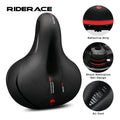 RIDERACE Bicycle Hollow Saddle Mountain Bike Comfortable Breathable Cushion Seat Anti-slip Shock Absorbing Cycling Men Seat Mat