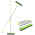 Pet Hair Rubber Removal Telescopic Broom Bristles Magic C Leaning Broom