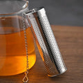Large Tea Filters Stainless Steel Tea Infuser Extra Fine Mesh Tea Strainer with Chain Hook Kitchen Filter Tool for Loose Tea MegaBDM