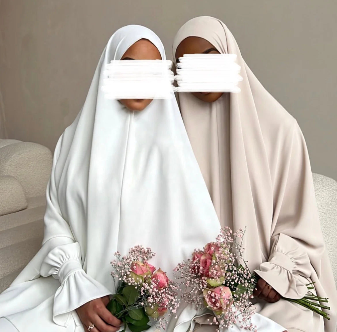 Custom Basic Abaya and Hip Khimar Plus Size Breathable Features