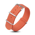 Conkly New Ballistic Heavy Duty Watch Bands Watch Strap High Density Ribbed Nylon Watch Strap 20mm 22mm