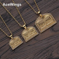 SN209 3 Sizes Stainless Steel Last Supper Pendant Jewelry  Necklace Hip Hop