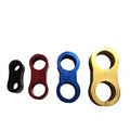 Aluminium Double Hose Clamp with Two Hole Double Port Design for Motorcycle and Racing Auto-HF AN4 AN6 AN8 AN10 AN12 AN16