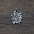 Tree of Life Bear Paw Print Charm Pendant for DIY Necklace Viking Amulet Jewelry
