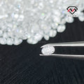 SICGEM White Moissanite Melee Oval Cut Loose Melee Moissanite Stones