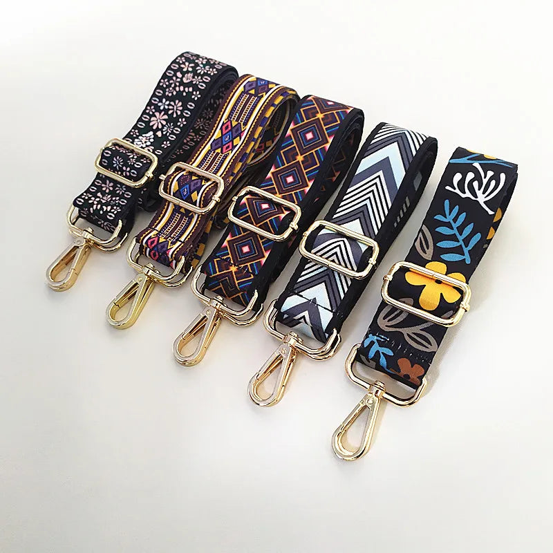 Deepeel SW111 3.8cm Bag Straps Handbag Accessories Colorful Crossbody Wide Shoulder Straps