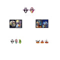 Cool 13CM 3D Dynamic Horror Movie Lenticular Decals the Nightmare Before Christmas Motion Sticker