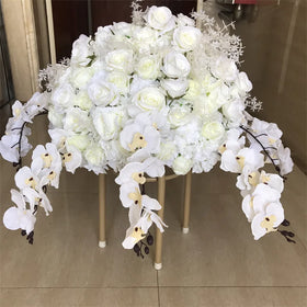 B-2234 Customize Centerpieces for Wedding Table Wedding Flower Ball Silk Flowers Kissing Ball for Decoration