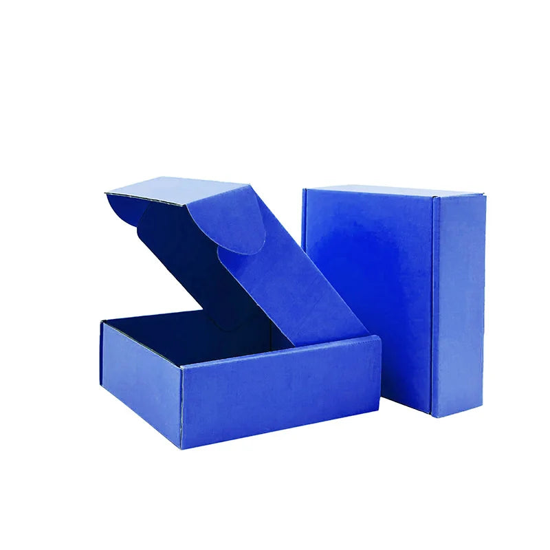 Ready to Ship Corrugated Box Customized logo Recycled Kraft Paper Packaging Mailer Shipping Box