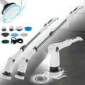 Hot Selling Cordless Electric Spin Scrubber Floor Scrubber Kitchen Bathroom Electric Cleaning Brush With 7 Replaceable Brushes