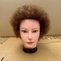 Wholesale Cosmetology 100% Human Hair Practice Doll Head Afro Male  Mannequin Training Heads for Solon