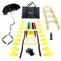 Hot Sale Football Speed Agility Ladder Set Kit Cones Durable Eco-friendly 6m 12 Knots Outdoor Fitness Training Equipment