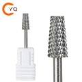 5.2mm Tapered Barrel Bits Easy to Disinfect Eye-catching Nail Polish Tool Quick Release Tungsten Carbide Nail Drill Bit