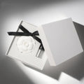 Luxury Gift Hanging Car Wardrobe Aroma Pendant Air Freshener Scented Ceramic Porcelain Flower Fragrance Essential Oil Diffuser