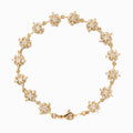 Laodun Fashion S925 Bracelet Geometric Creative Luxury Engagement Crystal Zircon Sterling Silver Wedding Bracelet Vermeil