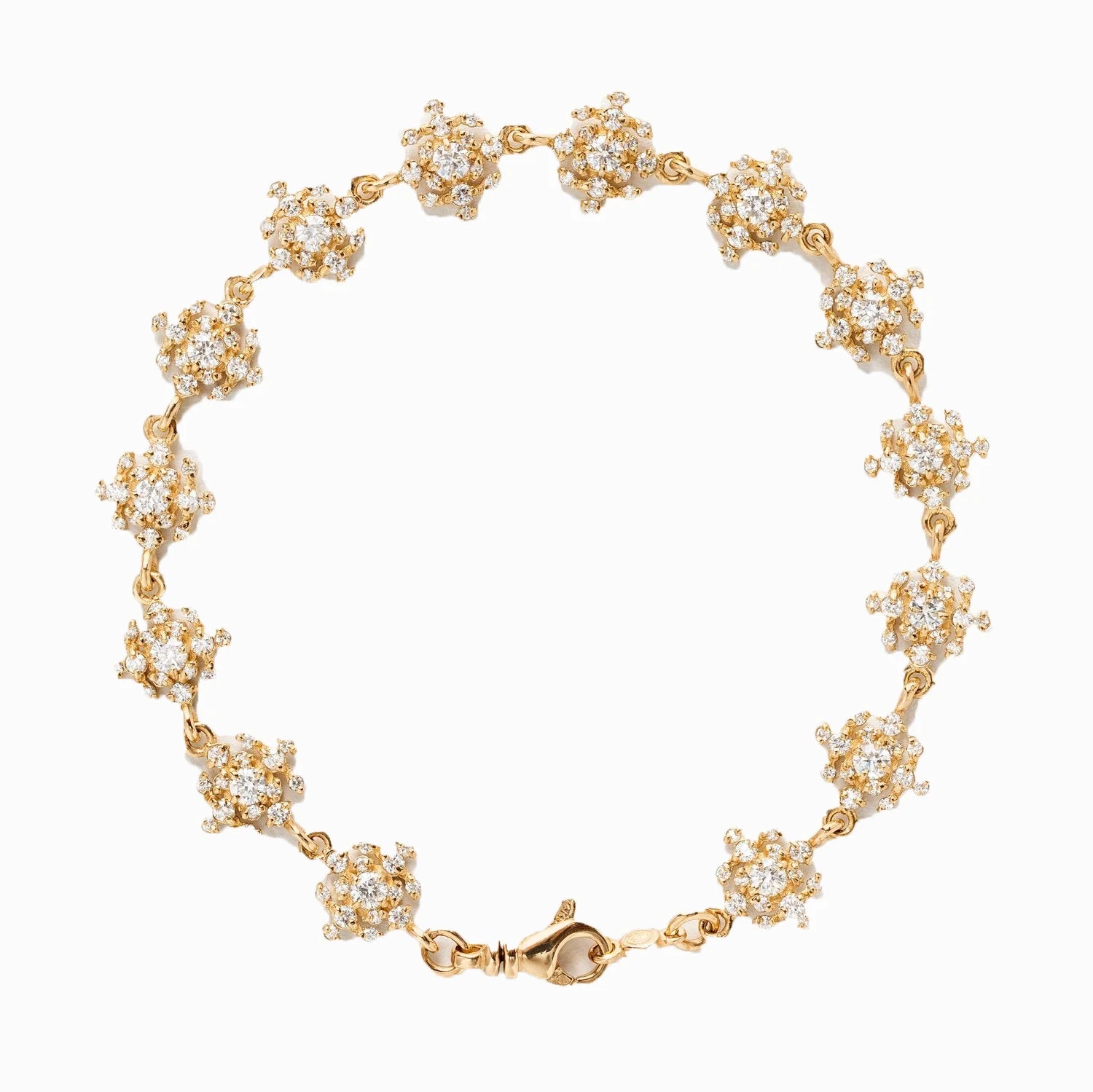 Laodun Fashion S925 Bracelet Geometric Creative Luxury Engagement Crystal Zircon Sterling Silver Wedding Bracelet Vermeil