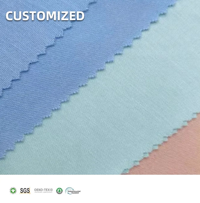 Sustainable Comfortable Soft Plain 93% Modal 7% Spandex Jersey Fabric for Pajamas