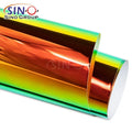 Holographic Dichroic Film Rainbow Rose Gold Vinilo Adhesivo Permanet Self Adhesive Oracal 651 DIY Craft Vinyl Roll Laser Chrome
