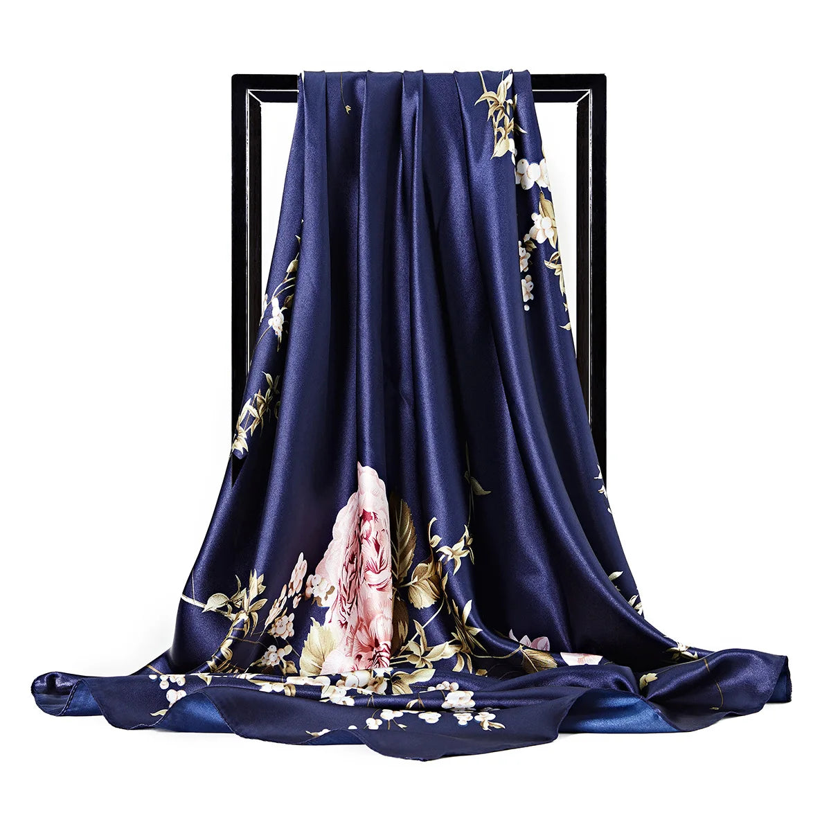 Scarves Bulk Summer Malaysia Instant Hijab Square Satin Silk Scarf
