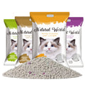Best Clean Bentonite Cat Litter Low Price Bulk  Clumping Ball Pattern Effective Litter Filter
