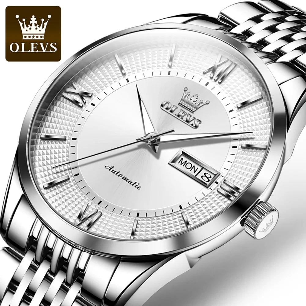 OLEVS 6657 Custom OEM Watch Men Fashion Sport Clock Male Watches Business Waterproof Wristwatch  Mechanical Watch for Man