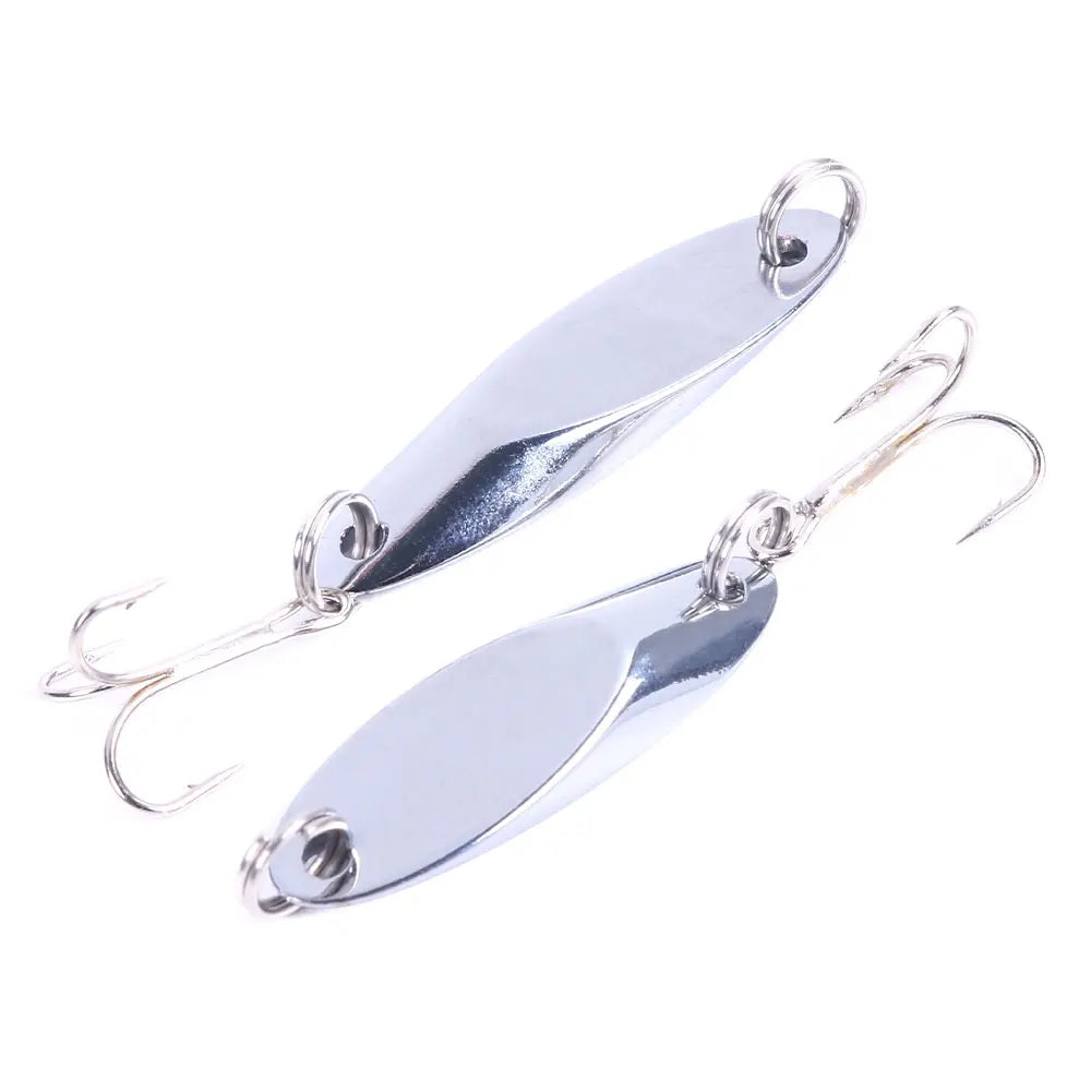 5G/7G/10G Metal Fishing Lure Spoon Sequins Artificial Hard Bait for Streaming
