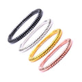 Charm Beaded Couples Stretch Bracelet Gemstone Energy Bracelets for Women 6mm Tiny Crushed Stone Bead Bracelet