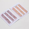 3mm 4mm 6mm 8mm 9mm 10mm 12mm Half Drill White Wholesale Pearl 3A Button Bread Round Natural Freshwater Loose Pearls