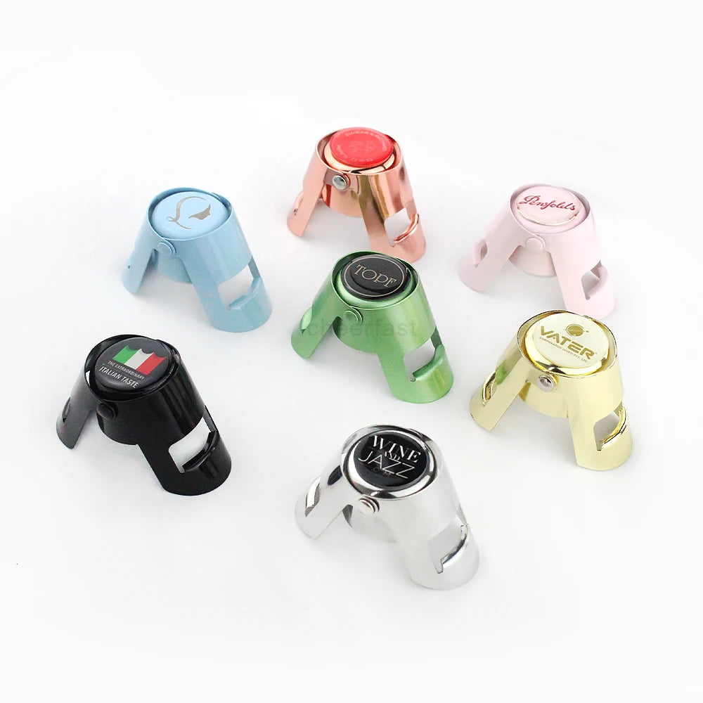 Reusable for Champagne Stopper with Air-Tight Seal Preserves Opened Bottles and Prolongs Enjoyment