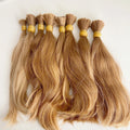 Wholesale Russian Slavic Human Brown Virgin Unprocessed Nature Color Hair Bulk