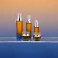 Customized Luxury Cosmetics Packaging Bottles Color Screen Printing Glass Bottle for Beauty Salons