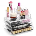 Multi-functional Transparent Acrylic Storage Box Multi-layer Desktop Storage Rack Cosmetic Jewelry Storage Rack Large Capacity