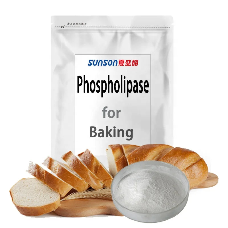 Phospholipase Enzyme Powder for Baking Increasing Flour Products Whiteness Dough Strengthening and Fine Texture
