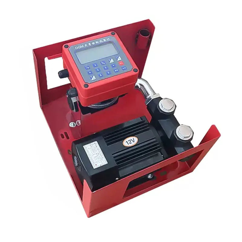 DC 12V/24V Ex-Proof Preset Electric Vane Pump Kit with Auto Shut-off Nozzle Customizable OEM for Automotive Industry