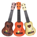 2025 Factory Direct Sales Plastic Simulation Guitar Enlightenment Educational Musical Instrument Toy Playable Ukulele for Kids