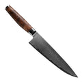 Konoll 200 mm Damas Chef Knife  67 Layers Damascus Japan VG-10 Steel Core Kitchen Knife with Burl Wood Handle