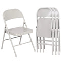 Garden Camping Furniture Modern Outdoor Steel Iron Metal Foldable Dining Chair for Apartment Gym
